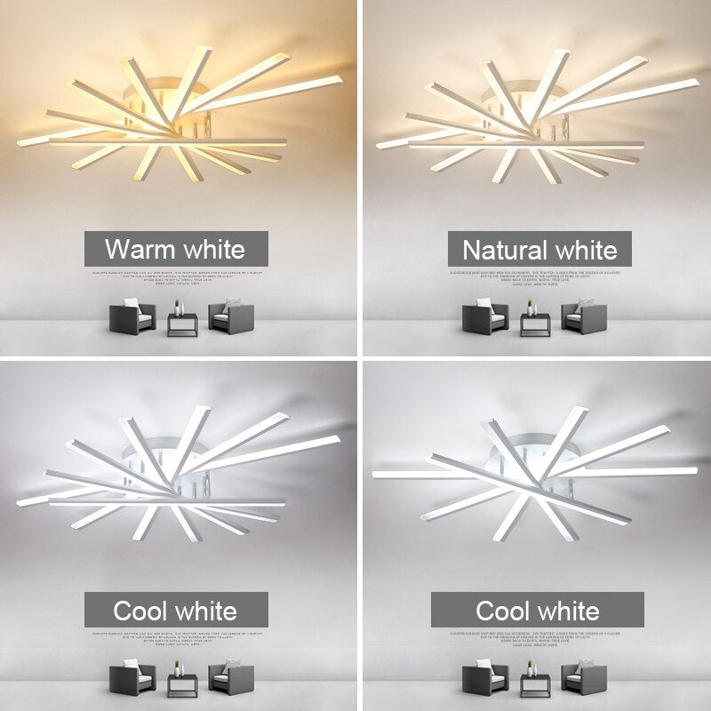 Led Lustre Ceiling Lights Modern Plafonnier Decoration Ceiling Lamp For Livingroom Bed Diningroom lampara techo light fixtures