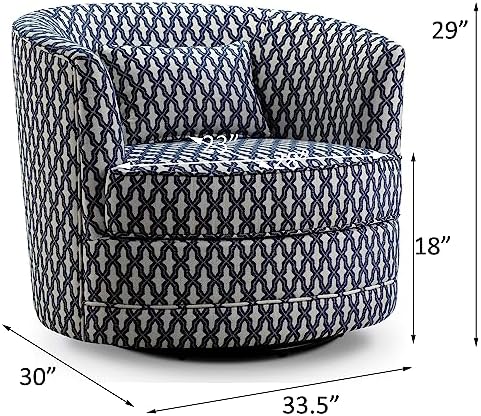 Swivel accent chair, Polyester, Navy Chair for dining table Plywood chair Wooden chair Metal chair Desk chair Sillas para barra